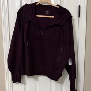 Old Navy Dynamic Fleece Half-Zip Hoodie Sweatshirt NWT